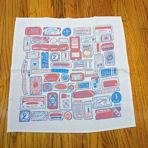 NEW Calhoun & Co Circus Tea Towel